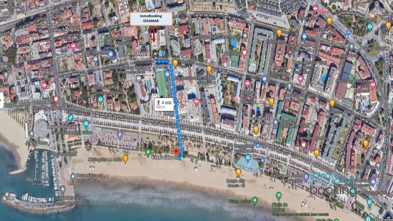 Sun Beach Gisamar Salou Bagian luar foto